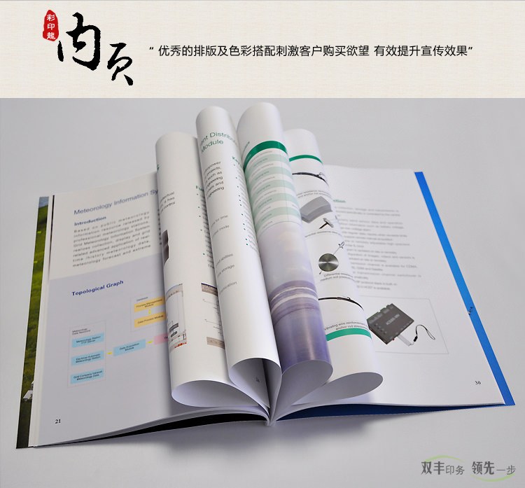內(nèi)頁：優(yōu)秀的排版及色彩搭配刺激客戶購買欲望，有效提升宣傳效果